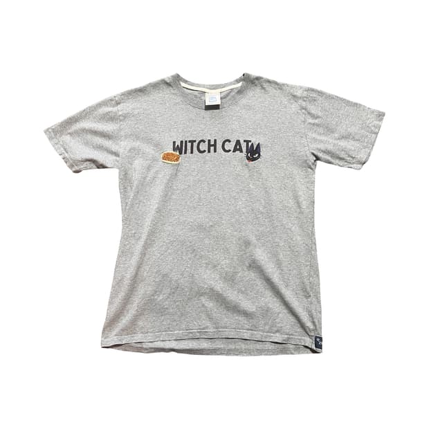 지브리 WITCH CAT 키키 빈티지 반팔
