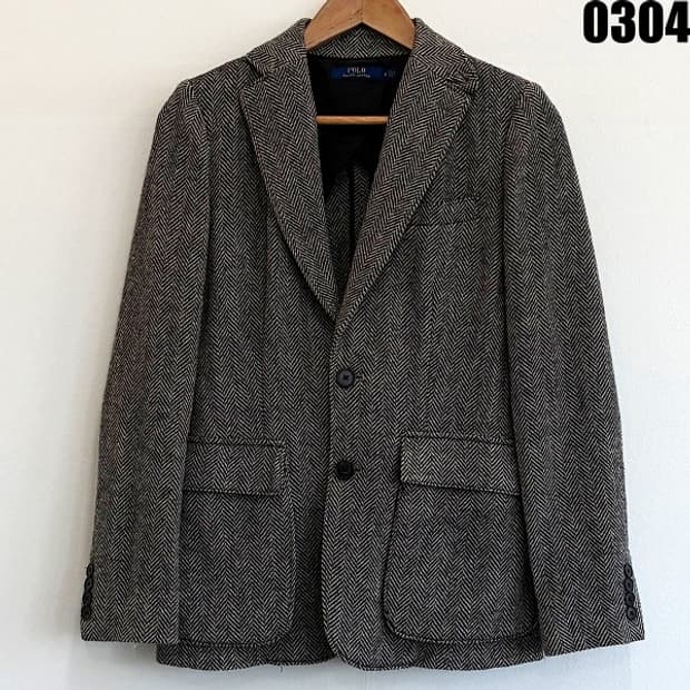 폴로 랄프로렌 헤링본 울 블레이저 자켓 2 0304 