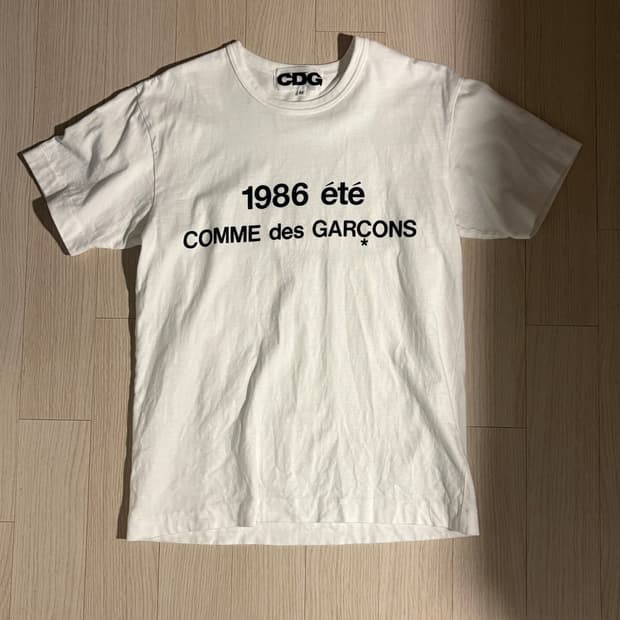[M] CDG 1986 반팔티