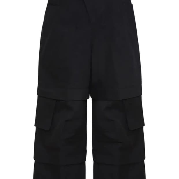 카미엔 kamien 타이탄 배기팬츠 블랙 초판 OS