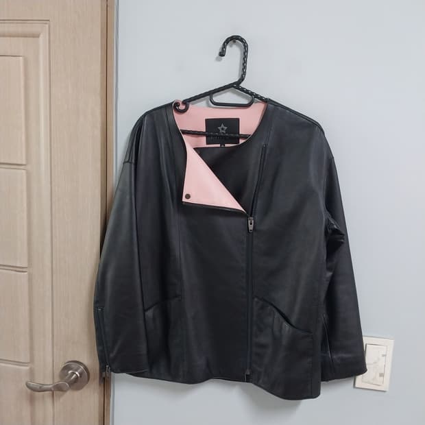 양가죽 자켓 오버핏 55