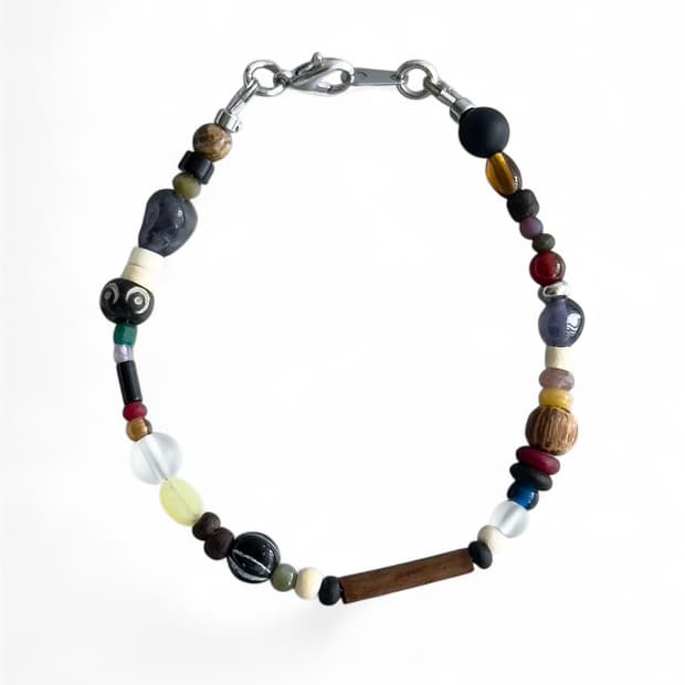 [포드메르] 무심가득 믹스 원석 팔찌