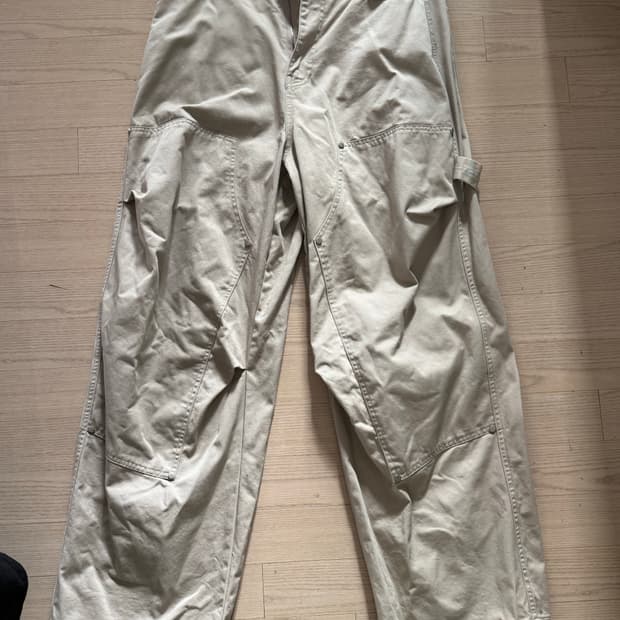 보세 베이지 긴바지