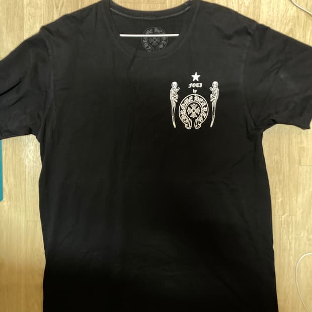 크롬하츠 블랙 포티 반팔 L