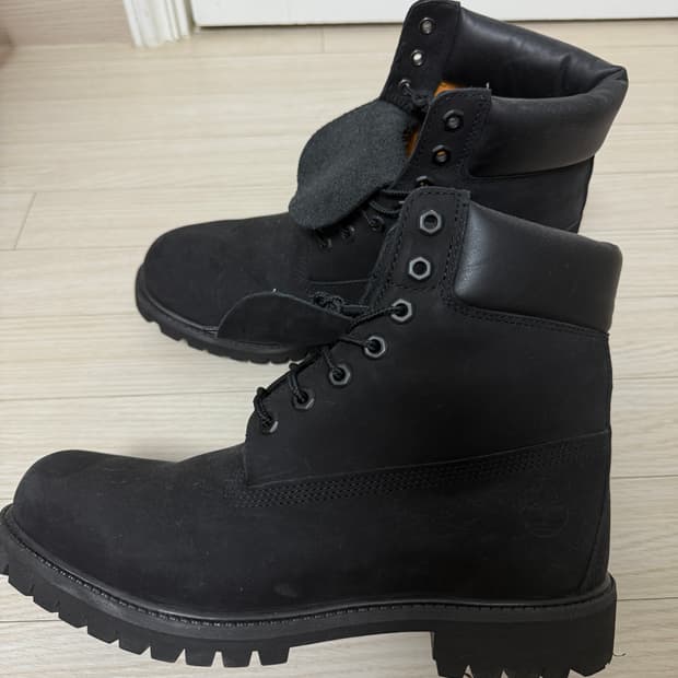 팀버랜드 프리미엄 6인치 워터프루프 블랙 280사이즈 판매