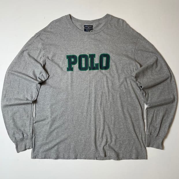 폴로 랄프로렌 스포츠 로고 프린트 롱슬리브 PN9540