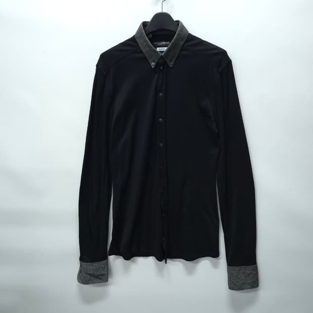 돌체앤가바나 면실크 슬림핏 셔츠 ( 남성90~95 )
