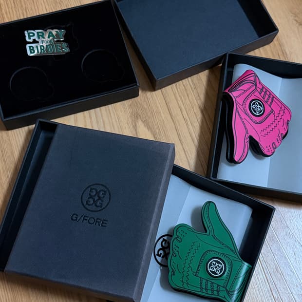 지포어 g/fore 머니 클립