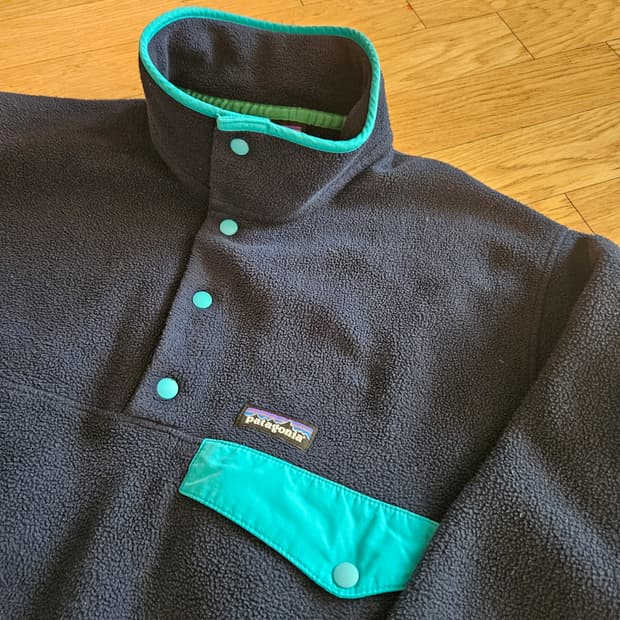 파타고니아 신칠라 라이트웨이트 L 후리스 플리스 아노락 상태A