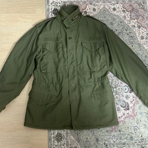 미군 오리지널 M65 필드자켓 OG /Small Short