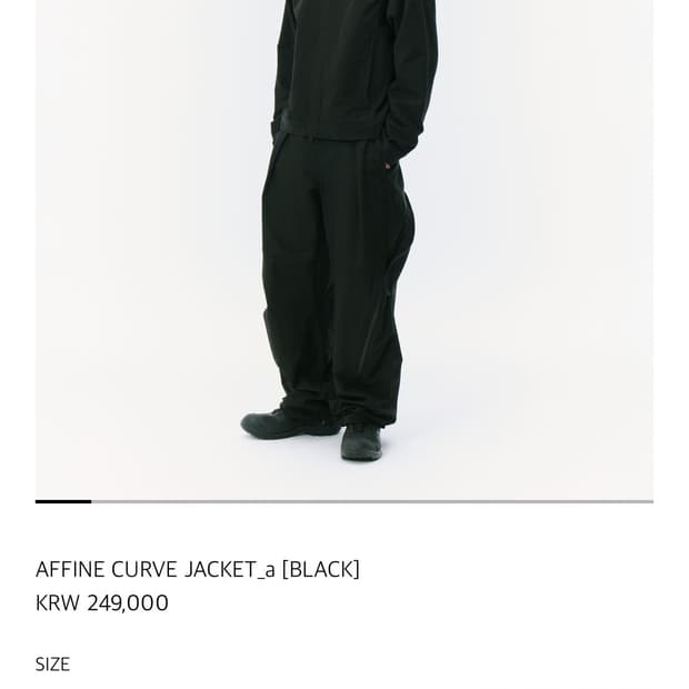 산산기어 어파인 자켓 2사이즈