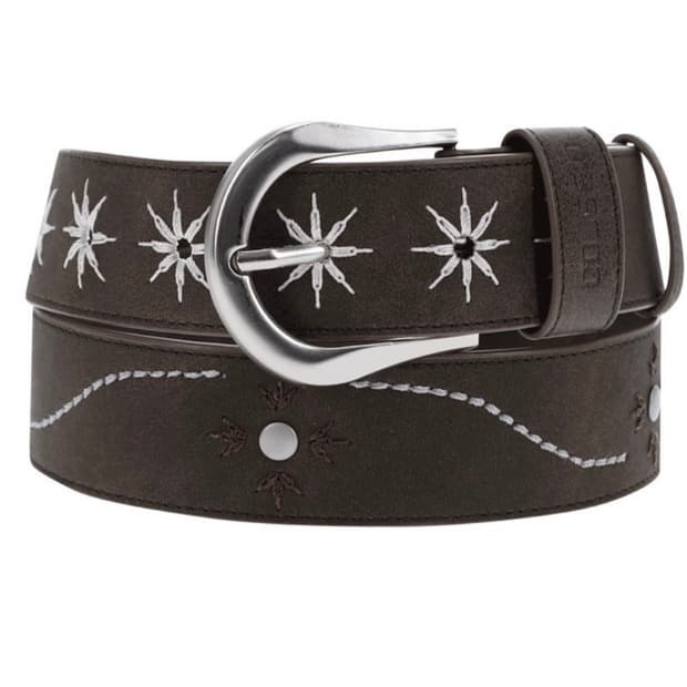 코이세이오 스터드 벨트 브라운