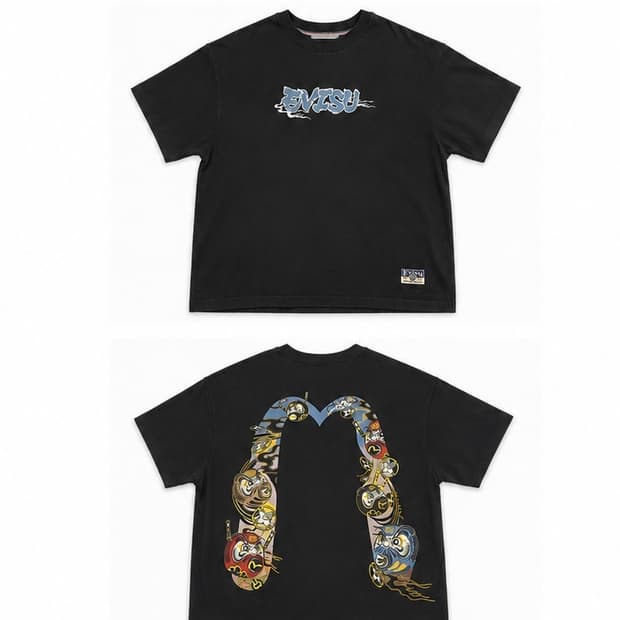 에비수 Evisu 반팔 XL