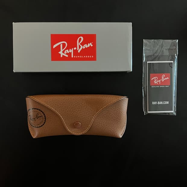 레이벤 rb4315 브라운