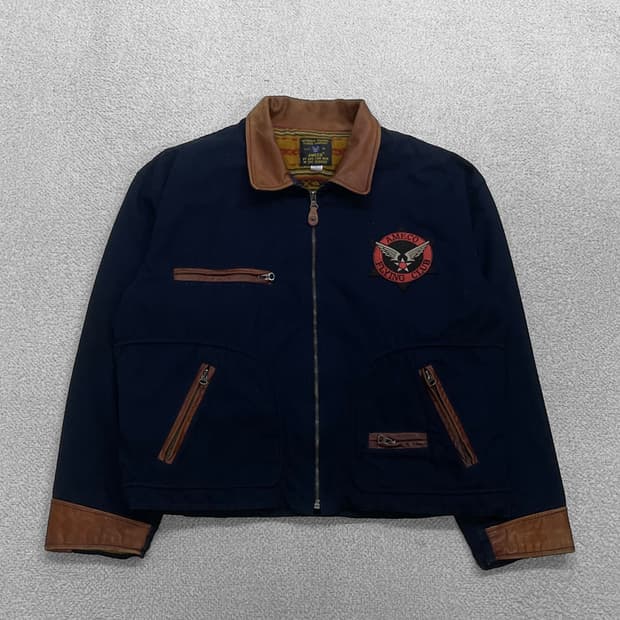 아메코 Ameco 플라잉 자켓 네이비