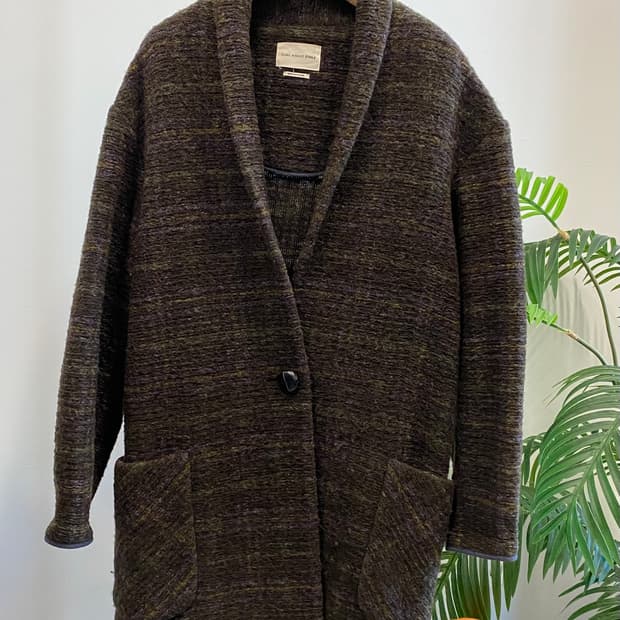 [L]이자벨마랑 원버튼 코트 가디건