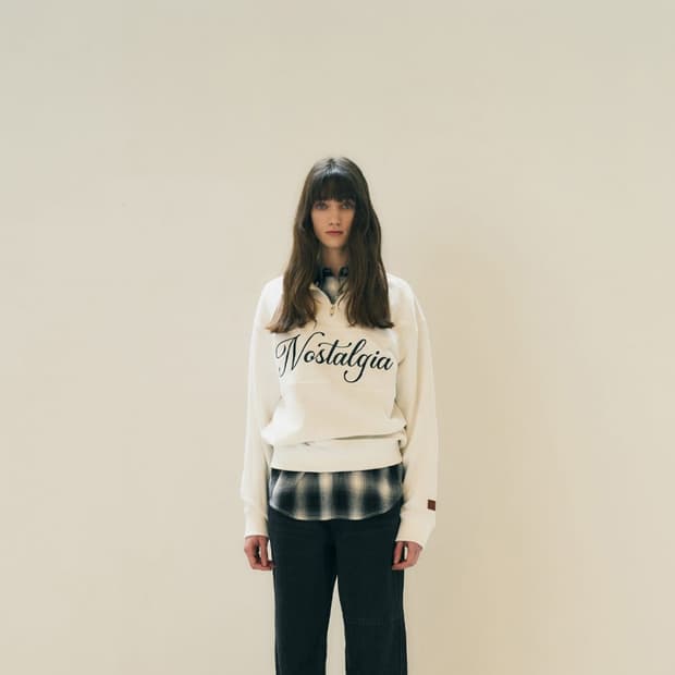 메종마레 노스텔지어 하프 집업