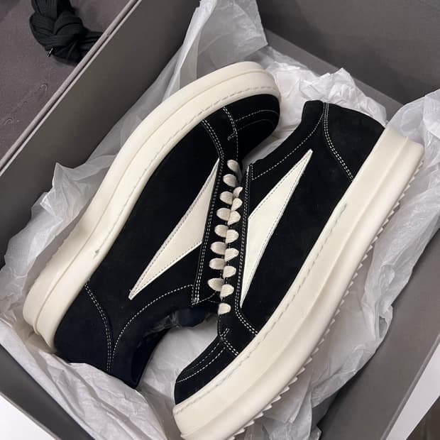 [37,37.5,38] 릭 오웬스 반스 릭반스 Rick Owens