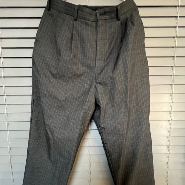 꼼데가르송 옴므 스트라이프 팬츠 S