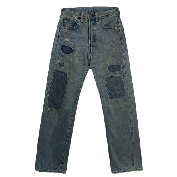 LVC . 1966's 501xxrepair denim