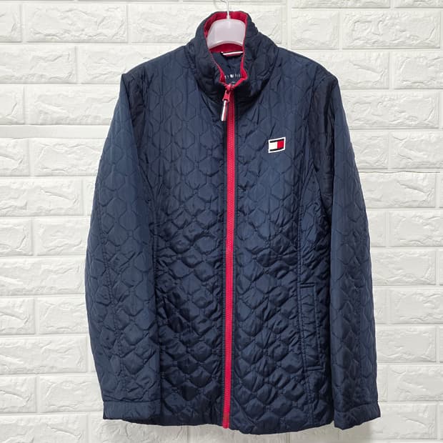 택포) 타미힐피거 퀼팅 자켓 경량패딩 M