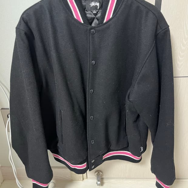 스투시 바시티 자켓