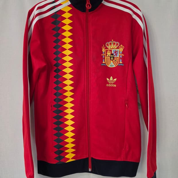 100_아디다스 스페인 트랙탑 레드