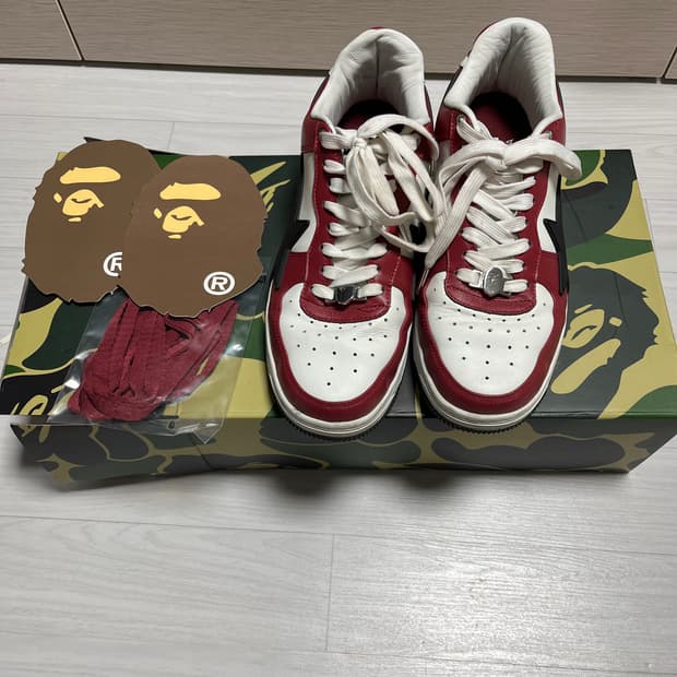 BAPE Bape Sta OS #2 M2 Bright Red