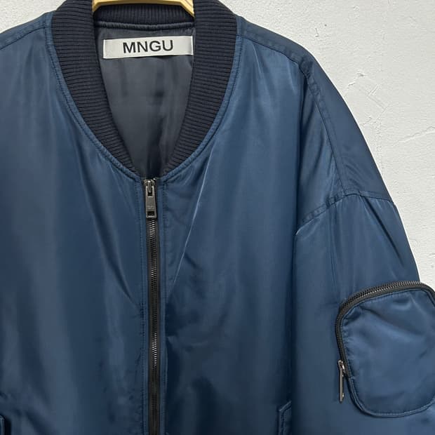 MNGU 블루종 블루 투웨이 항공점퍼