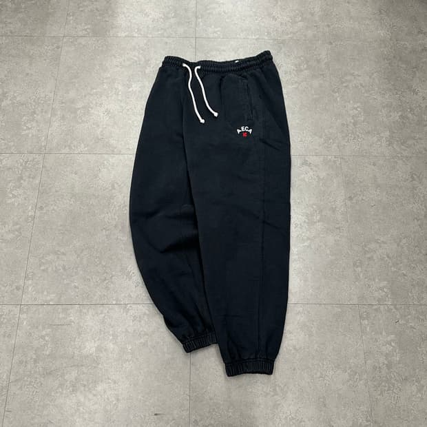 95 AECA 에이카화이트 남자 루즈핏 조거팬츠