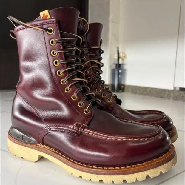 [M9, 270] VISVIM 비즈빔 홀텀 목토 레드윙 헌츠맨