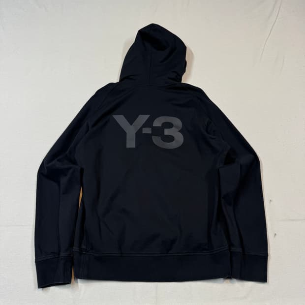 L) Y-3 요지야마모토 아디다스 블랙 후드티