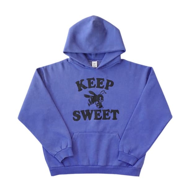 (L) Collect Pieces 컬렉트 피시스 킵 스위트 후드 퍼플