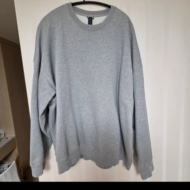 24aw 모이프 맨투맨  BAGGY SWEAT SHIRT 2사이즈