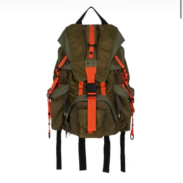 앤더슨벨 테크니컬 베를린 백팩 카키