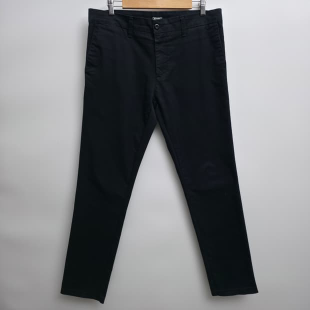 [34/32] 칼하트 마스터 팬츠 블랙