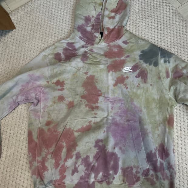 빈티지 나이키 타이다이 후드