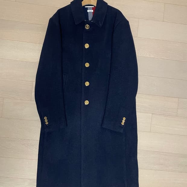 톰브라운 울 롱코트 3사이즈