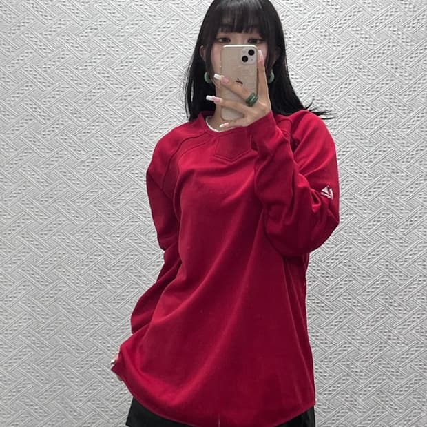 마제스틱 빈티지 에슬레틱 스포티 웜업 져지 롱슬리브 M C13858