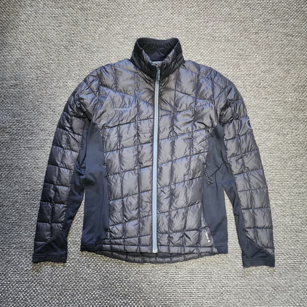 마무트 경량 패딩 자켓 블랙  XL사이즈 