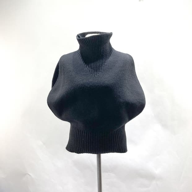 UNDERSTANDING 여성목폴라니트조끼 F