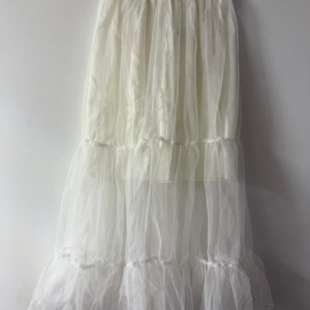 새상품 여자 롱 캉캉스커트