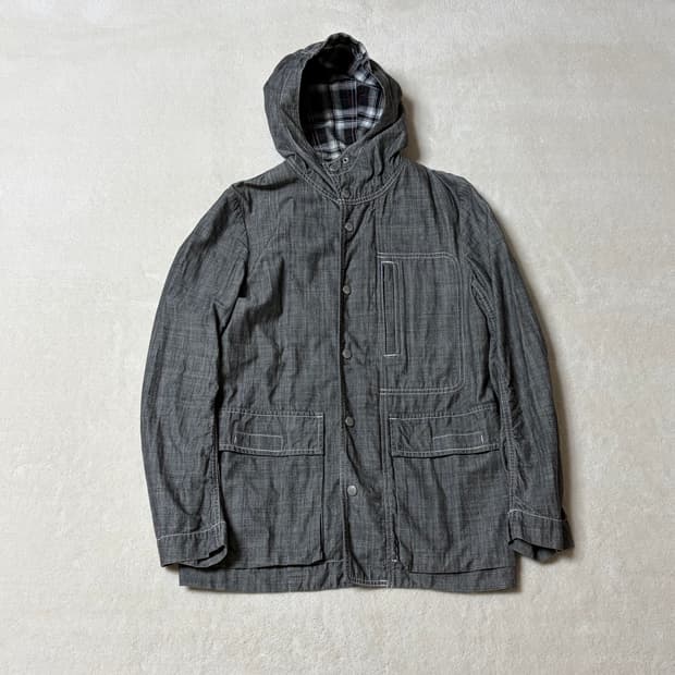 꼼데가르송 옴므 후드 자켓