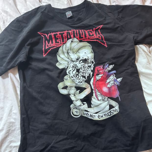 메탈리카 락티셔츠