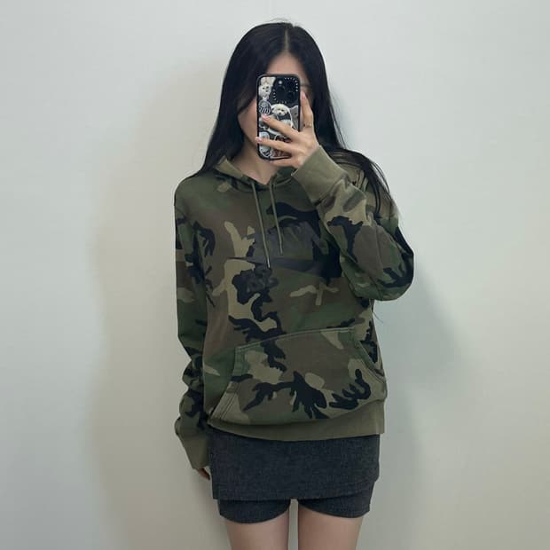 나이키 sb 카모 후드티