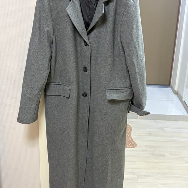 Oumd 회색 롱 코트