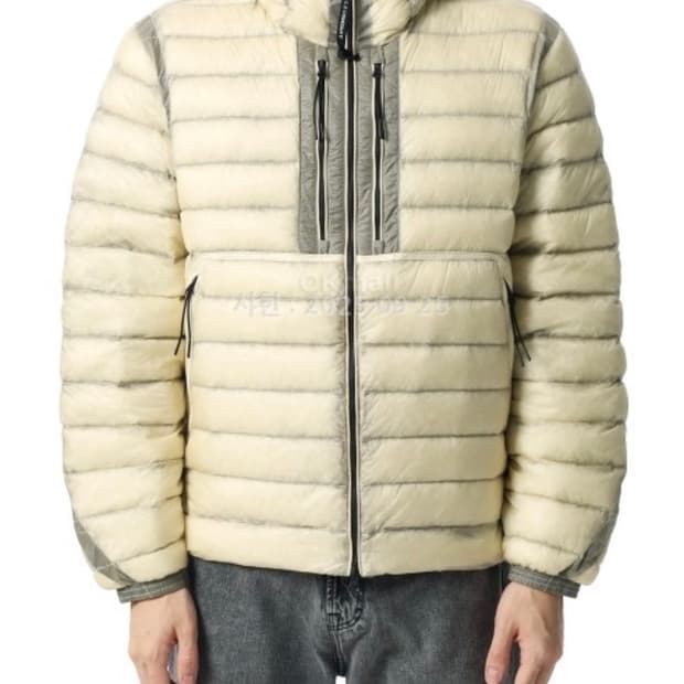 [L]cp컴퍼니 디디쉘 피스타치오 논후드 경량패딩