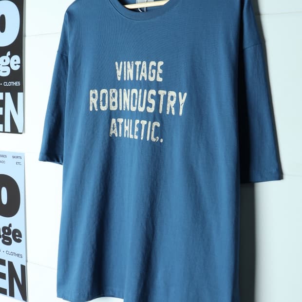 (XL-2XL) 애습 반팔 티셔츠 새상품 빅사이즈 블루-H34701