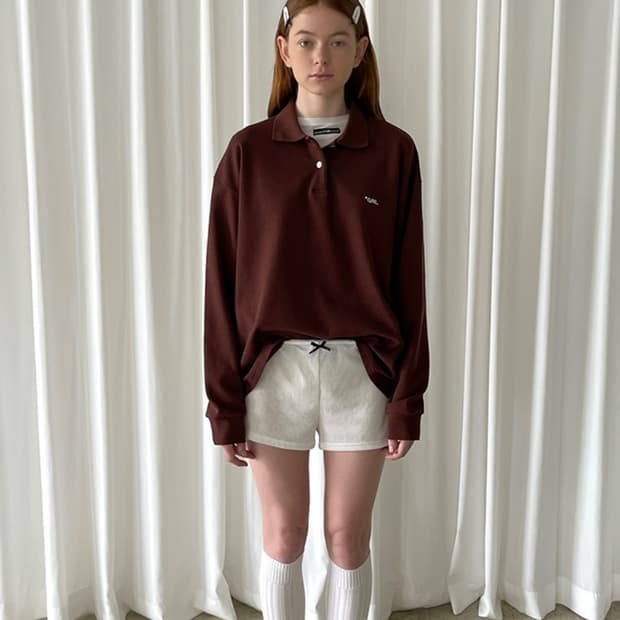 pff girl polo long sleeve shirt