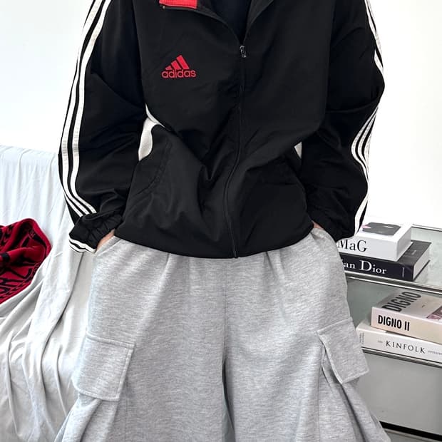 아디다스 프레데터 바람막이 자켓 XL